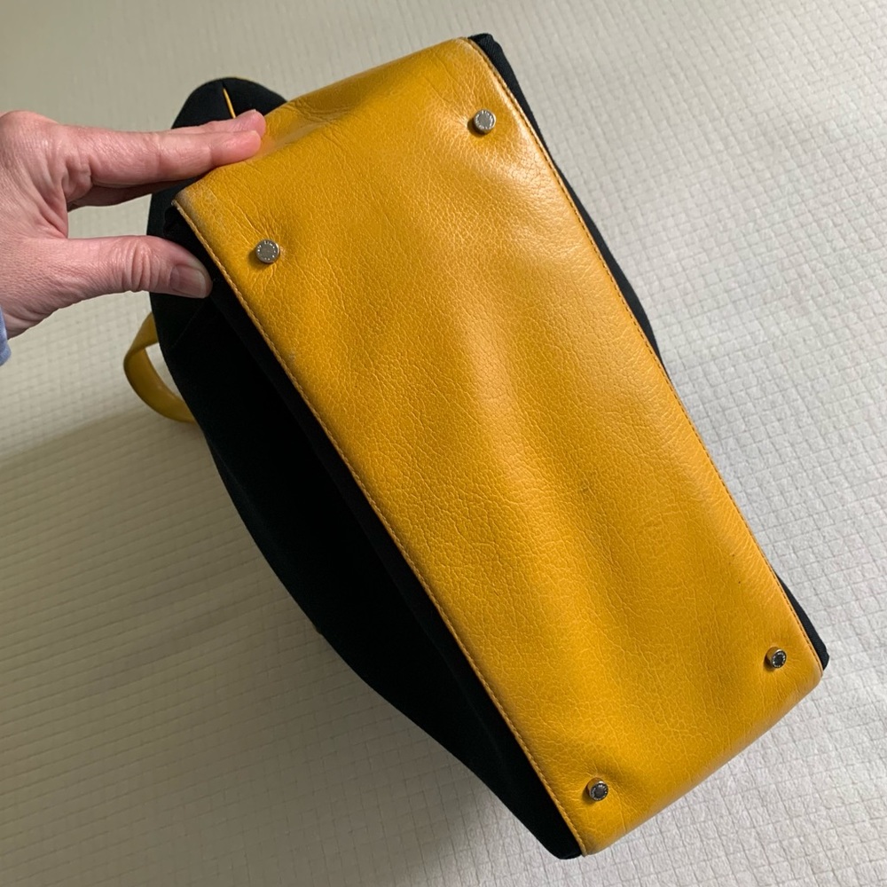 Kate Spade black & yellow tote bag - Picture 12 of 16